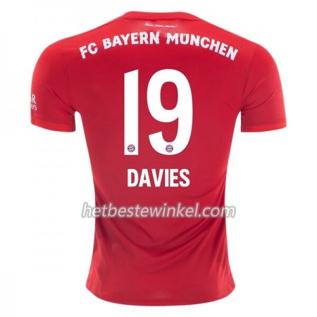 FC Bayern München Alphonso Davies 19 Voetbalshirts Thuis 2019/20